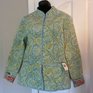 J McLaughlin Reversible Jacket Size Large